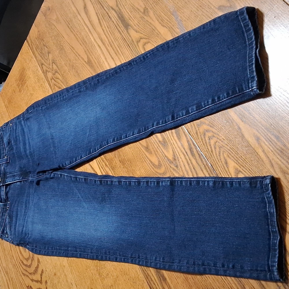AG ADRIANO GOLDSCHMIED Jeans Womens 25 BLUE ISABELLE STRAIGHT Preowned